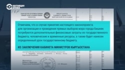 Нужно ли вернуть выборы мэра Бишкека? Правительство против: это "подрывает" вертикаль власти