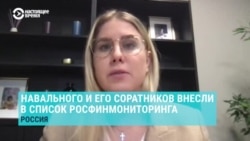 "Никаким экстремистом и террористом я не являюсь!" Любовь Соболь – о включении в список "террористов" в России