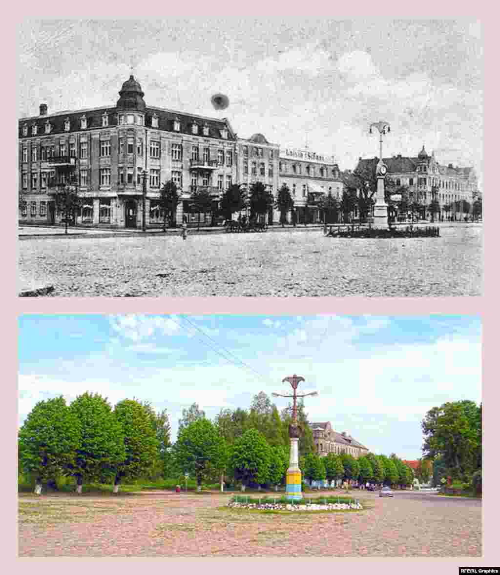 Поселок Ясное (ранее &ndash; Каукемен, после 1938 года &ndash; Кукернезе) В 1939 году в Кукернезе жили 4,5 тысячи человек. Это был настоящий город, с правом проведения ярмарок. На этой площади они и проводились. Каждые выходные здесь же собирался городской рынок. В январе 1945 года советские войска взяли город почти без боя, в силу чего разрушен он был незначительно. Планировка города различима и сейчас: мощеные булыжникам улицы прекрасно сохранились. Только домов стало значительно меньше &ndash; как и жителей: в 2010 году в поселке Ясное жили 1464 человека. &nbsp;