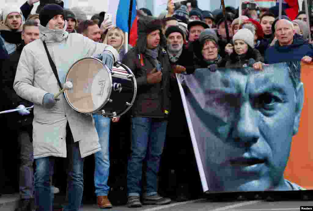 Марш Немцова в Москве